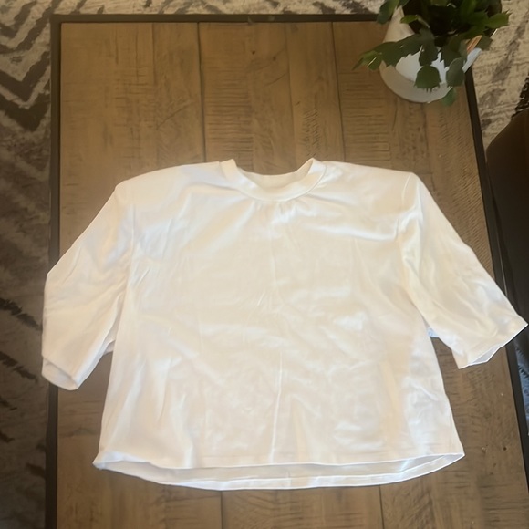 AFRM white crop tee - Picture 5 of 6